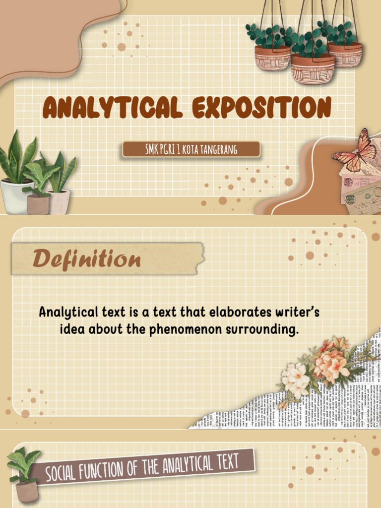 Analytical Exposition 10 | PDF | Science & Mathematics