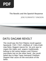 Spanish Colonial Revolts in the Philippines