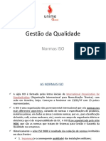 Gestão Da Qualidade - Normas ISO - Aula 4