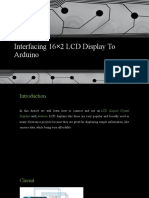 Interfacing 16×2 LCD Display To Arduino Uno