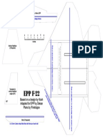 EPP F-22: Based On A Design by Kosh Adapted For EPP by Dekan Plans by Firetrappe