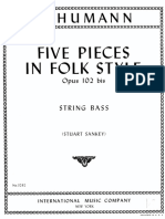 Schumann - Five Pieces in Folk Style