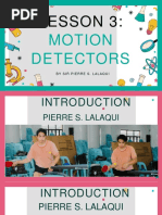 Motion Detectors