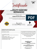 Cedulfo Sanchez Hernandez - Administracion Hospitalaria
