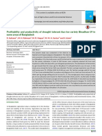 Profitability and Productivity of Drought Tolerant Aus Rice Variety Binadhan-19 in Some Areas of Bangladesh