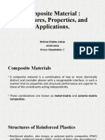 Composite Materials (Structures, Properties, Applications)