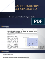 Modelos de Regresión Lineal y Cuadrática