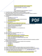 Teste 3 Bioquímica Final