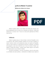 Biografia de Malala Yousafzai