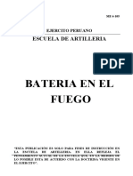 Bateria en El Fuego