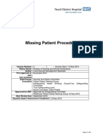 Missing Patient Procedure V3.0 1