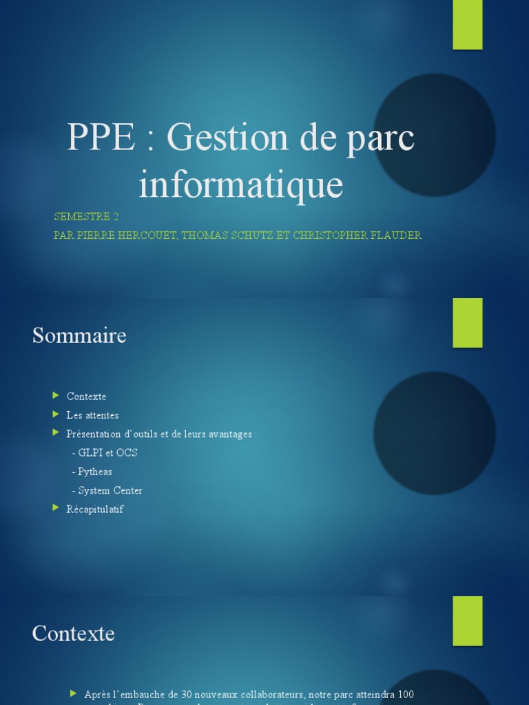 Gestion Informatique Efficace | PDF | Informatique | Logiciel