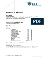 Ficha Tecnica Complejo B Forte Pe0492u250