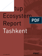 Startup Ecosystem Report Tashkent Uzbekistan