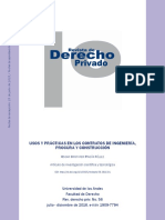 Oscar Pinzón Téllez - Usos y prácticas en los contratos de ingeniería procura y construcción