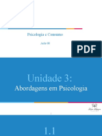 Aula 08 - História Da Psicologia e Psicanálise