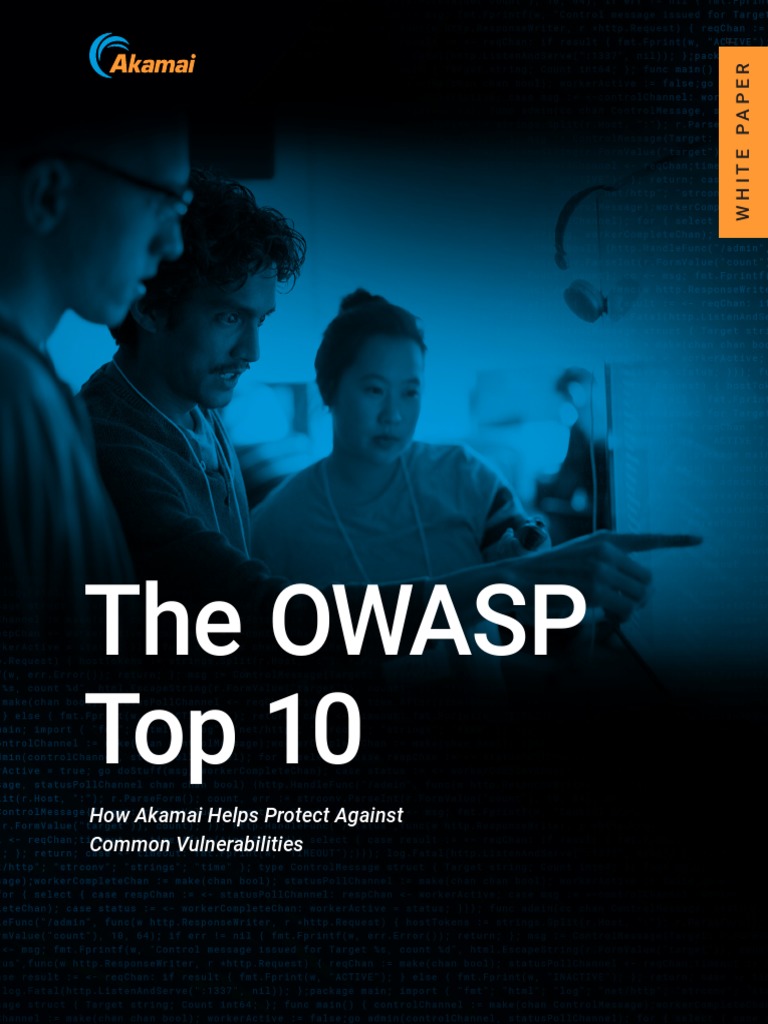Akamai's Solutions for OWASP Top 10 Risks | PDF | Computer Security ...