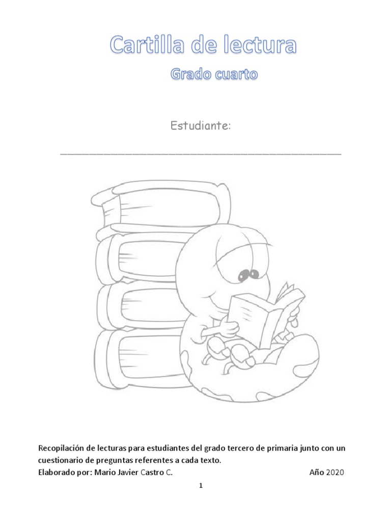 Plan Lector Grado Cuarto Pdf Piratería Pulpo