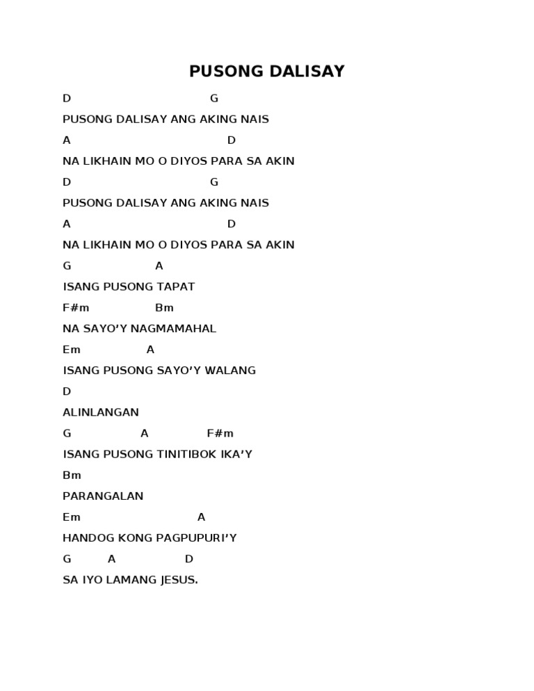Pusong Dalisay | PDF