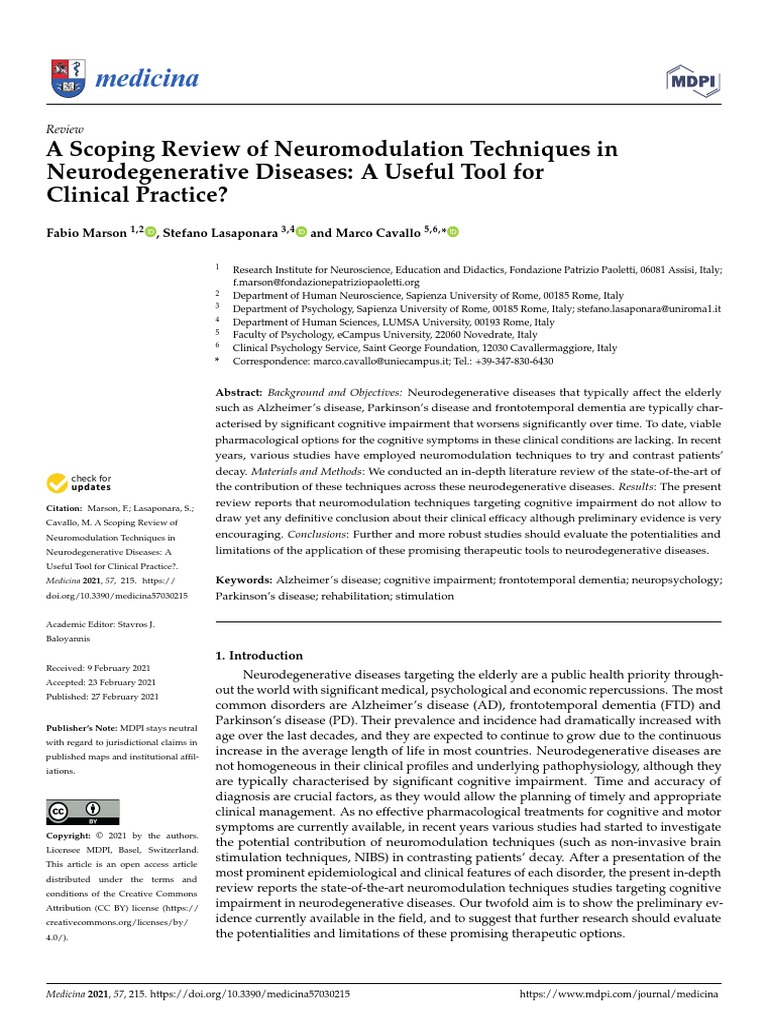 Emerging Therapies For Managing Chronic Conditions – Part 4: Precision Medicine, Biologic Therapies, And Neuromodulation Techniques