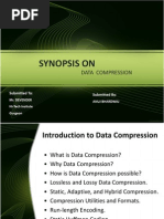 Synopsis On: Data Compression