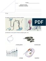 FIȘE DE LUCRU SONDAJ GASTRIC