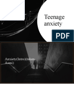 Teenage Anxiety
