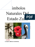 Simbolos naturales del estado Zulia