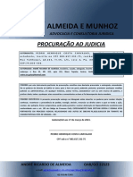 Procuração para defesa em processo no Juizado Especial Cível de Uruana