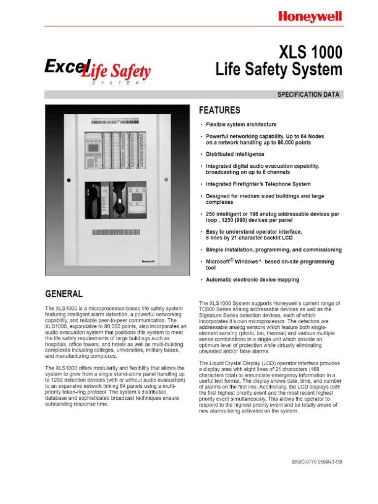 XLS1000 Life Safe | PDF