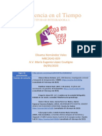 Actividad Integradora 3, Módulo 8. La Ciencia en El Tiempo