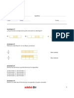 Actividades de Fracciones para Repasar-4º