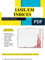 Brasil: Inflação nas décadas de 1950 a 1990