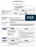 Sesion Aprendizaje #01-2022-Geb - 5° - Iv - B - 55555