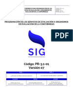 PR 3.1 01 Procedimiento de Programacion Servicios de Evaluacion V7