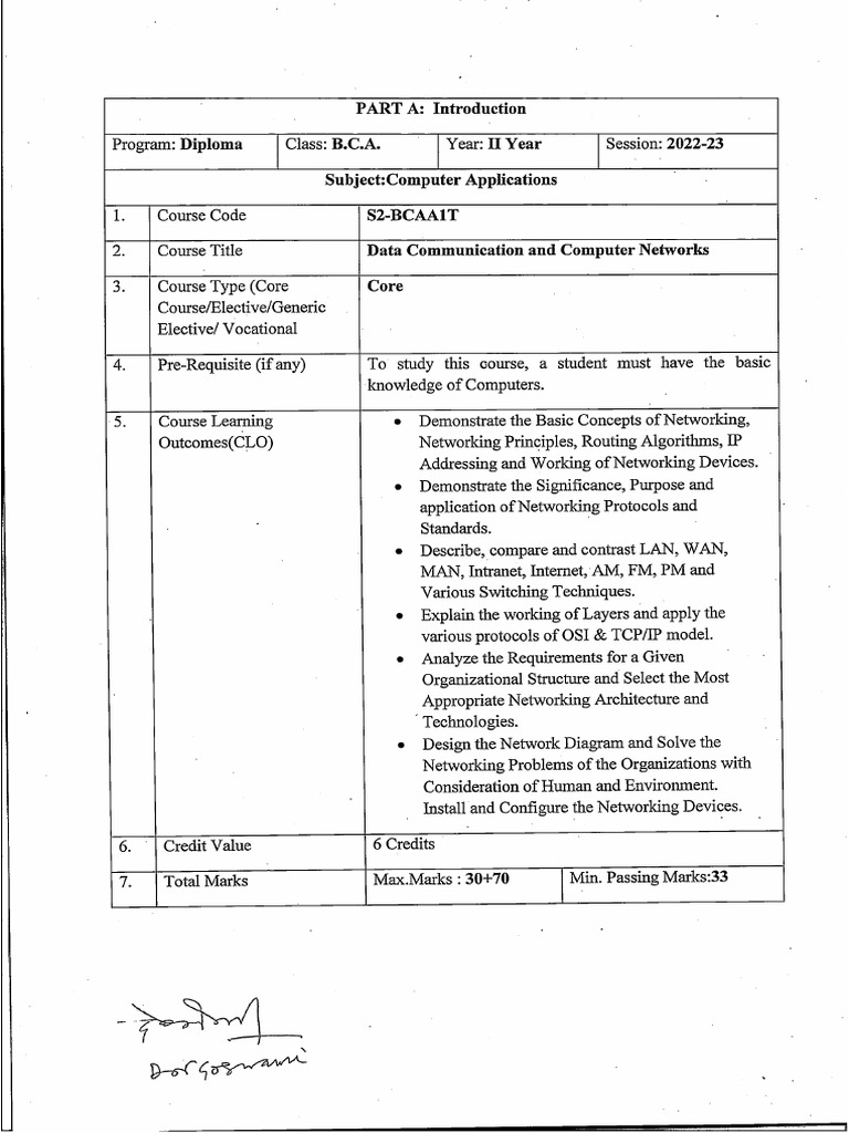 BCA Major - 0001 - Copy 1 | PDF