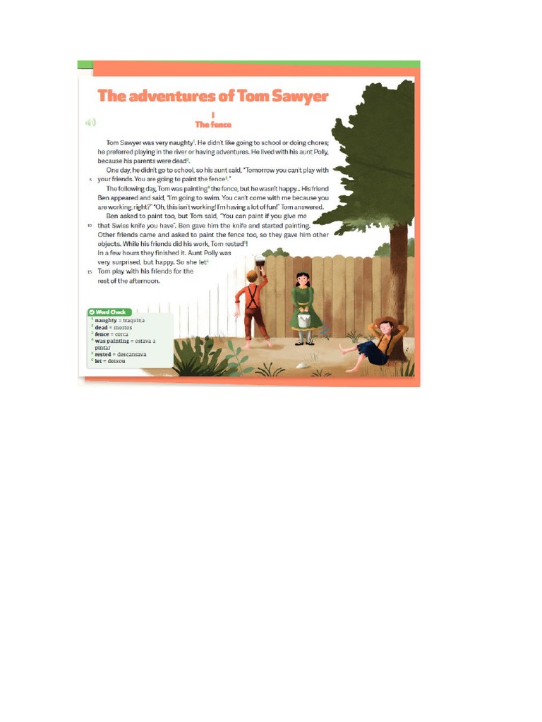 The Adventures of Tom Sawyer | PDF
