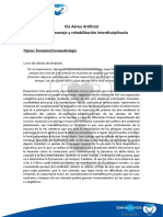 Vía Aérea Artificial Preguntas Del Foro