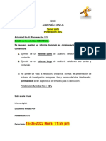 ACTIVIDAD (6) A EVALUAR Tercer CORTE AUDITORIA II (5DC-1) (1-2023)