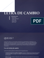 Letra de Cambio