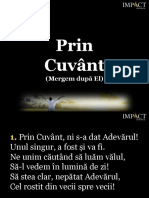 Prin Cuvant (Imn GTH)