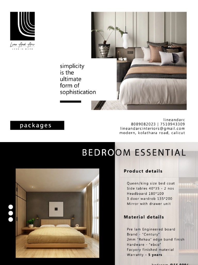 Bedroom Packages PDF