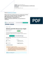 Prenotazione 209701349 La Tua Prenotazione È Confermata