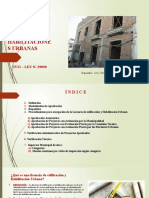 Licencia de edificación y Habilitación Urbana: Requisitos y Procedimientos