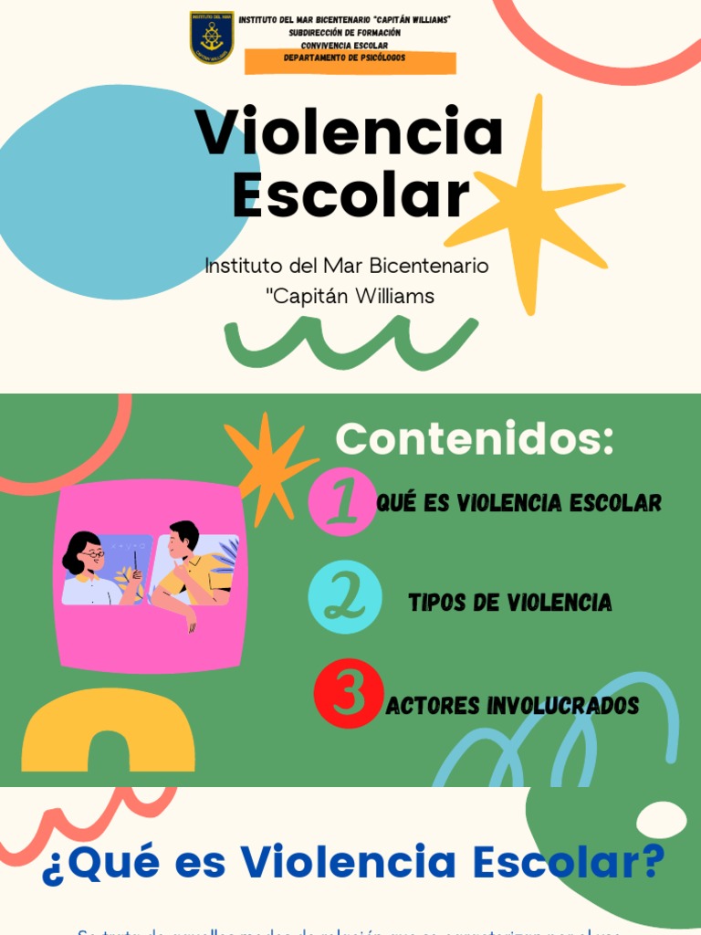 Prevención de la Violencia Escolar | PDF | Violencia | Agresión