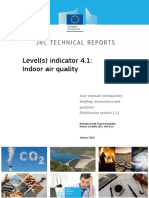 Level(s) indicator 4.1: Indoor air quality user manual