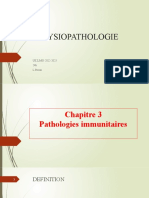 Chapitre 3 Pathologies Immunitaires