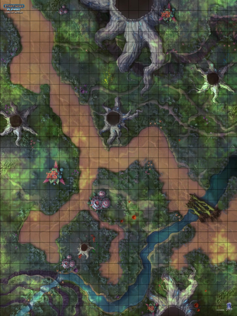 Starfinder Flip-Mat: Mining Operation main image 1