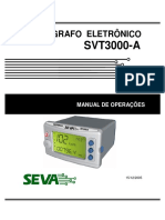 Tacógrafo Eletrônico Svt3000-A Manual de Operações