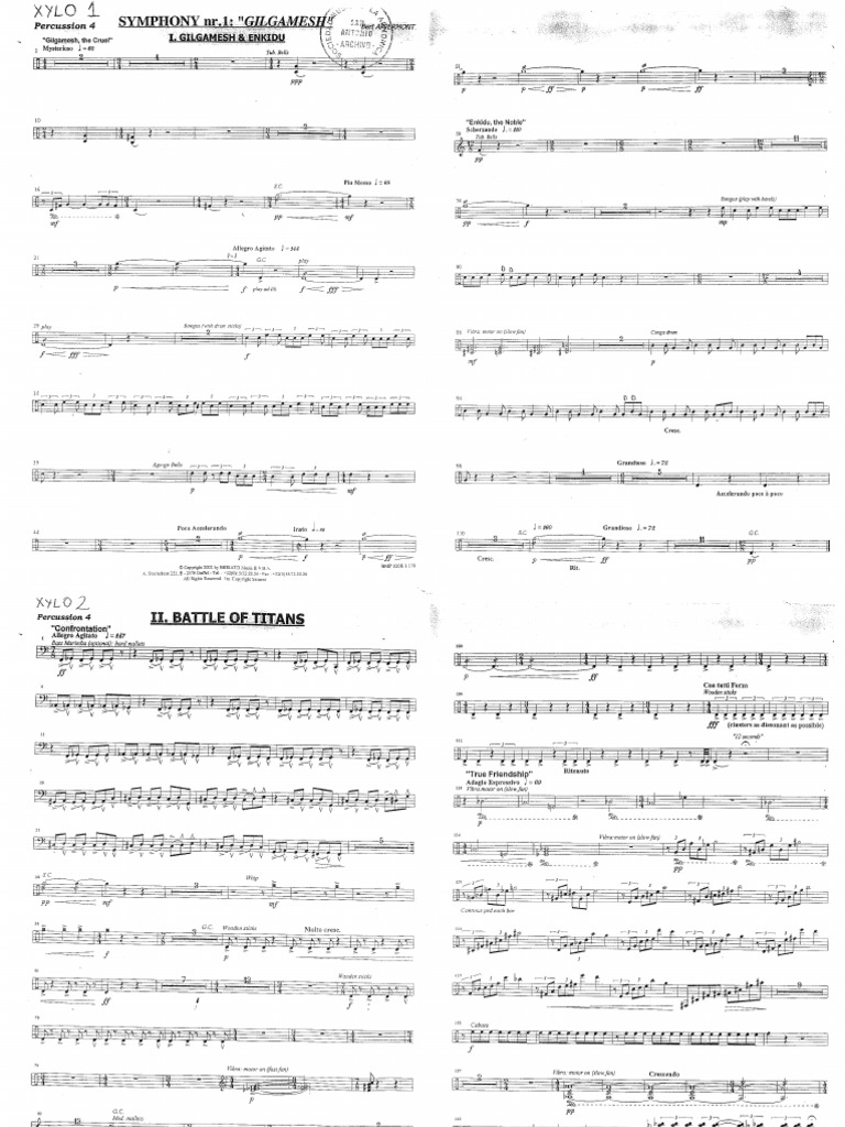 Percussion 4 | PDF